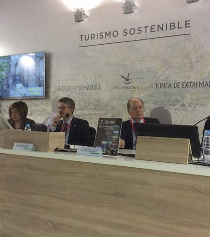 Presentation of GGN and the new Book of the Spanish UNESCO Global Geoparks in FITUR Madrid