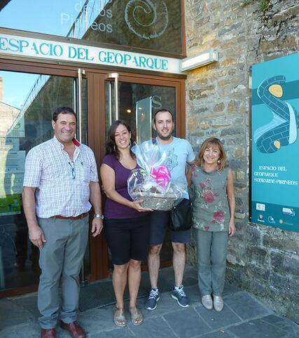 Visitor 100,000 of the Space of the Sobrarbe-Pirineos Geopark